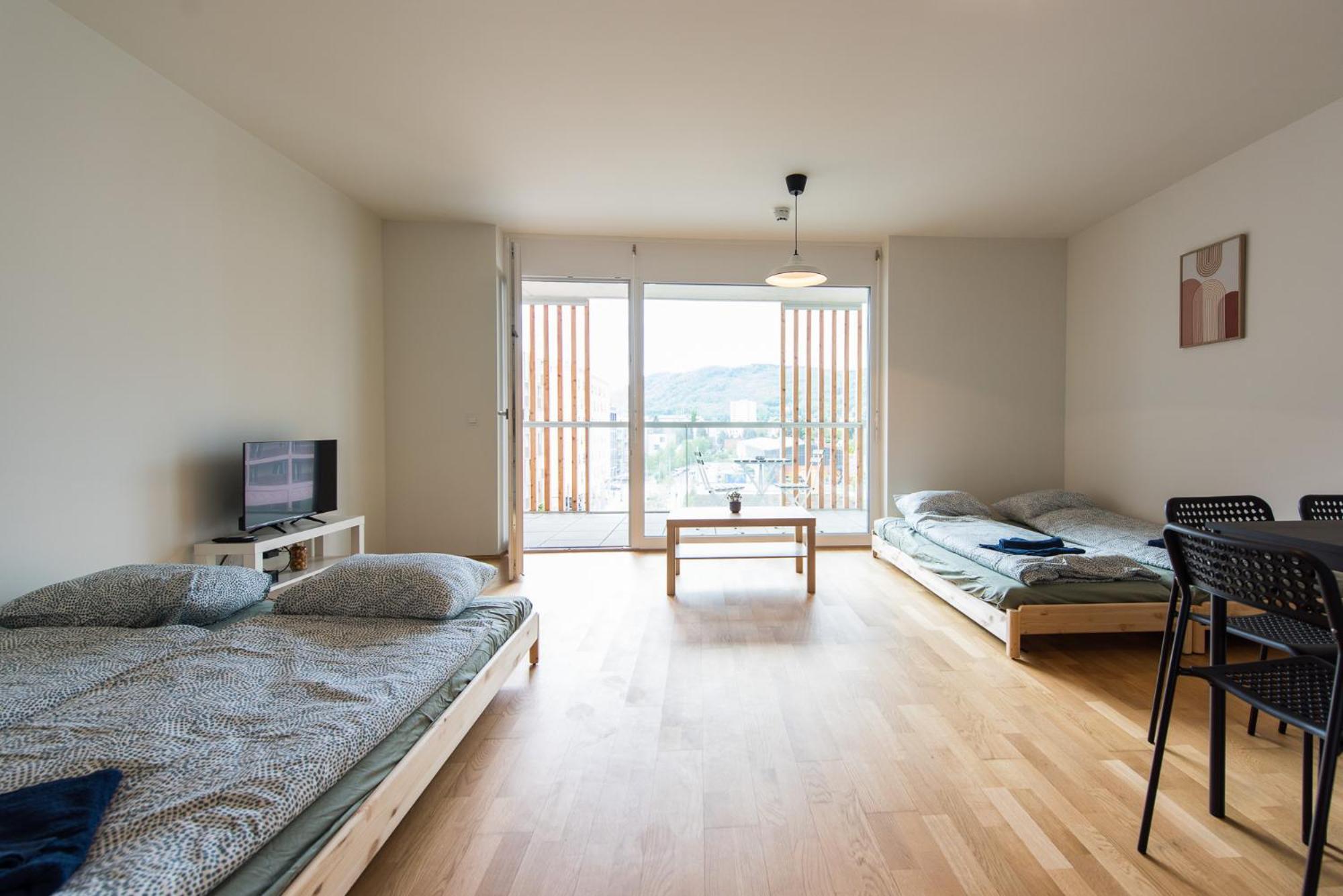 Muzeta Graz - Eco-Friendly Parkview Holiday Apartments In Graz'S Smart City Zewnętrze zdjęcie